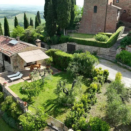 Casale Esclusivo Con Piscina E Vista Su San Gimignano